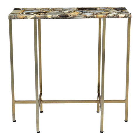 Moes Home Agate Accent Table in Multi