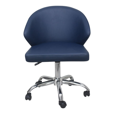 Moes Home Albus Swivel Office Chair Blue