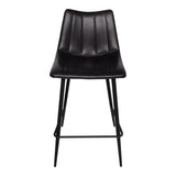 Moes Home Alibi Counter Stool in Black - Set Of Two