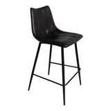 Moes Home Alibi Counter Stool in Black - Set Of Two