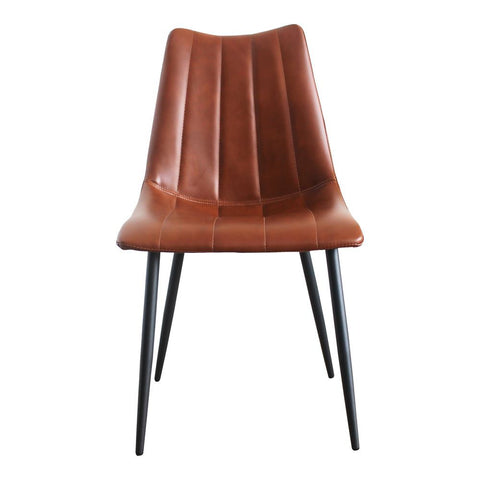 Moes Home Alibi Dining Chair Brown-Set Of Two