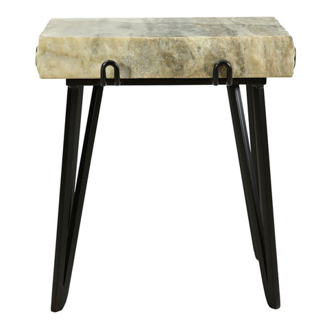 Moes Home Alpert Accent Table Sand