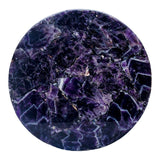 Moes Home Amethyst Accent Table in Purple