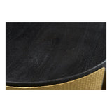 Moes Home April Side Table in Black