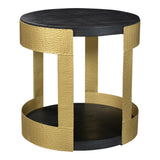 Moes Home April Side Table in Black