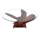 Moes Home Archimedes Coffee Table in Copper