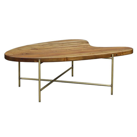 Moes Home Bean Coffee Table in Natural