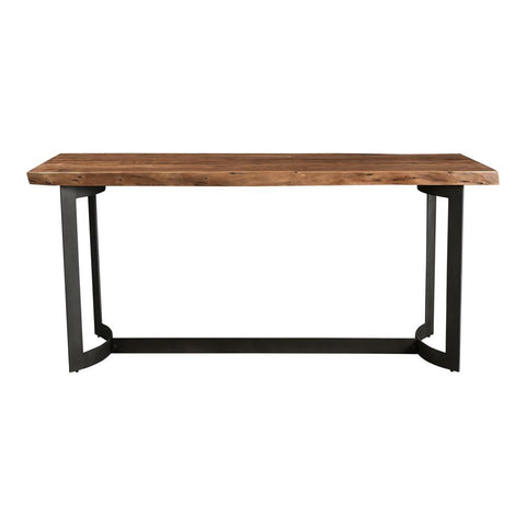 Moes Home Bent Counter Table Smoked