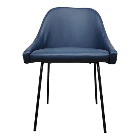 Moes Home Blaze Dining Chair Blue