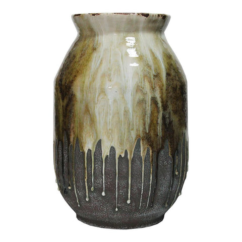 Moes Home Born Ceramic Vase in Yellow