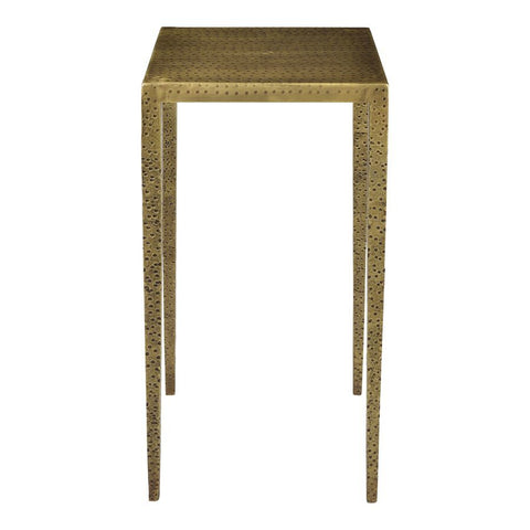 Moes Home Bradley Counter Stool in Brass