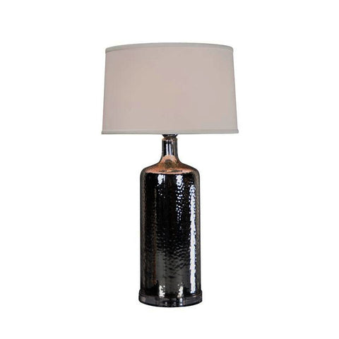 Moes Home Briggs Table Lamp in Silver