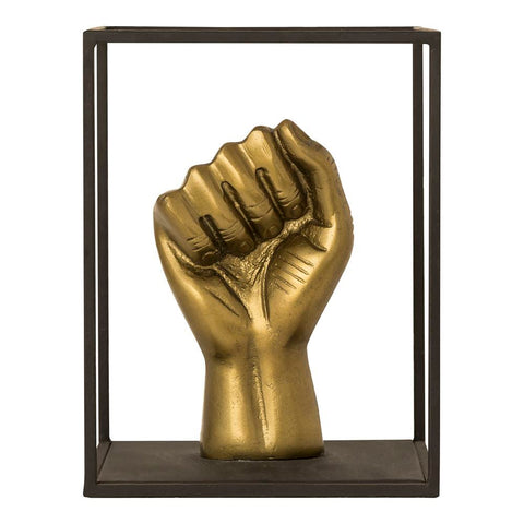 Moes Home Bronze Fist Sculpture