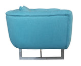 Moes Home Butler Arm Chair In Light Blue