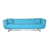 Moes Home Butler Sofa In Light Blue
