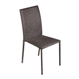 Moes Home Calvin Dining Chair in Black - Set of 4