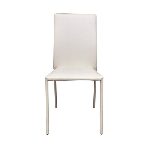 Moes Home Calvin Dining Chair in White - Set of 4