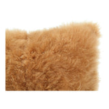 Moes Home Cashmere Fur Pillow in Brown