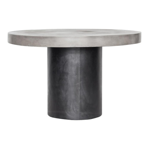 Moes Home Cassius Outdoor Dining Table in Black