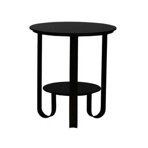 Moes Home Cole Side Table in Brass