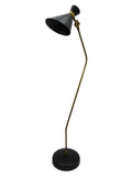 Moes Home Collection Monty Floor Lamp In Black