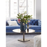 Moes Home Cooper Coffee Table in Brass
