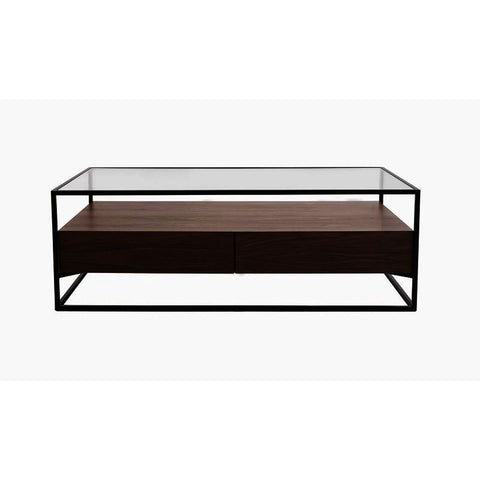Moes Home Dallas Coffee Table in Brown