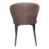 Moes Home Decca Dining Chair in Cappuccino