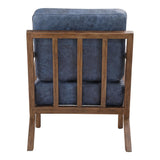 Moes Home Drexel Arm Chair in Blue