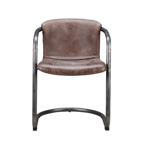Moes Home Freeman Dining Chair in Light Brown