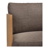 Moes Home Girona Arm Chair in Dark Grey