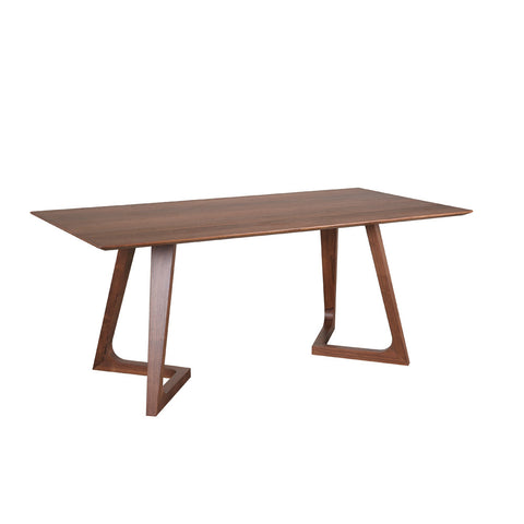 Moes Home Godenza Dining Table Rectangular Walnut