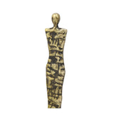 Moes Home Goldman Statue Large in Gold