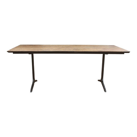 Moes Home Gustave Dining Table in Dark Brown