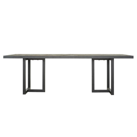 Moes Home Heritage Rectangular Dining Table in Cappuccino