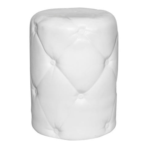 Moes Home Irony Outdoor Stool White