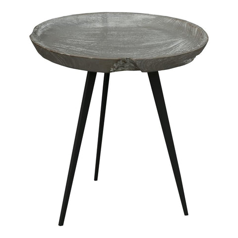 Moes Home Java Accent Table in Light Grey