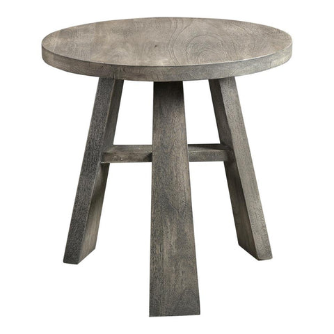 Moes Home Jax Side Table in Grey