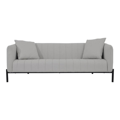 Moes Home Jaxon Sofa in Light Grey