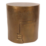 Moes Home Kinsan Stool in Antique
