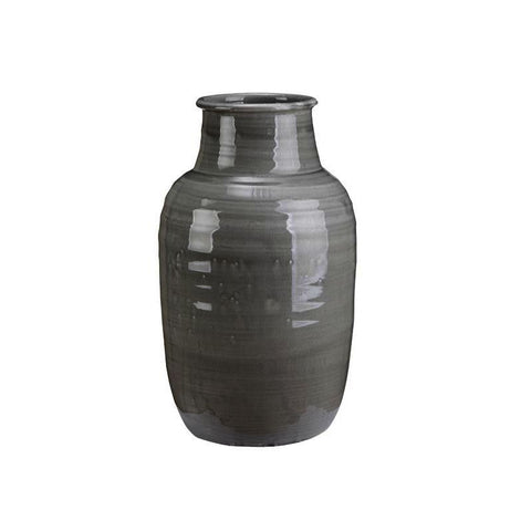 Moes Home Kitsilano Vase in Light Grey