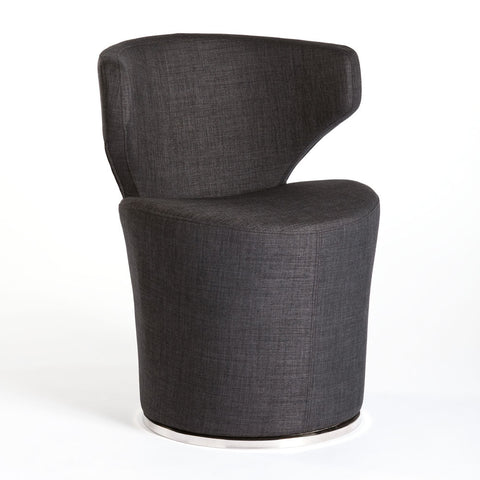 Moes Home Lasso Chair in Charcoal