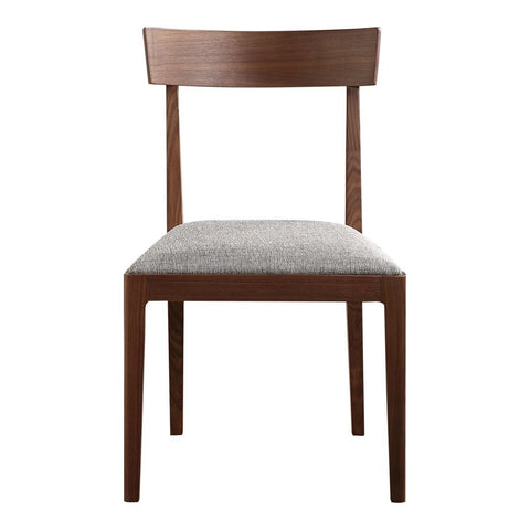 Moes Home Leone Dining Chair Walnut Set Of Two