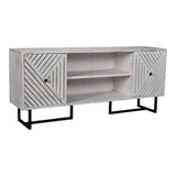 Moes Home Lucara Media Stand in Antique