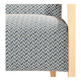 Moes Home Manning Arm Chair in Teal