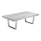 Moes Home Mason Coffee Table in Light Grey