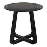 Moes Home Nathan End Table in Black