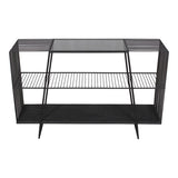 Moes Home Nocturno Display Shelf in Black