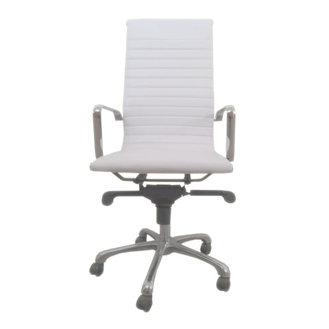 Moes Home Omega Office Chair High Back White