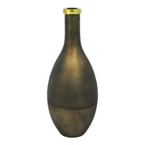 Moes Home Onyx Bottle Vase Large in Black